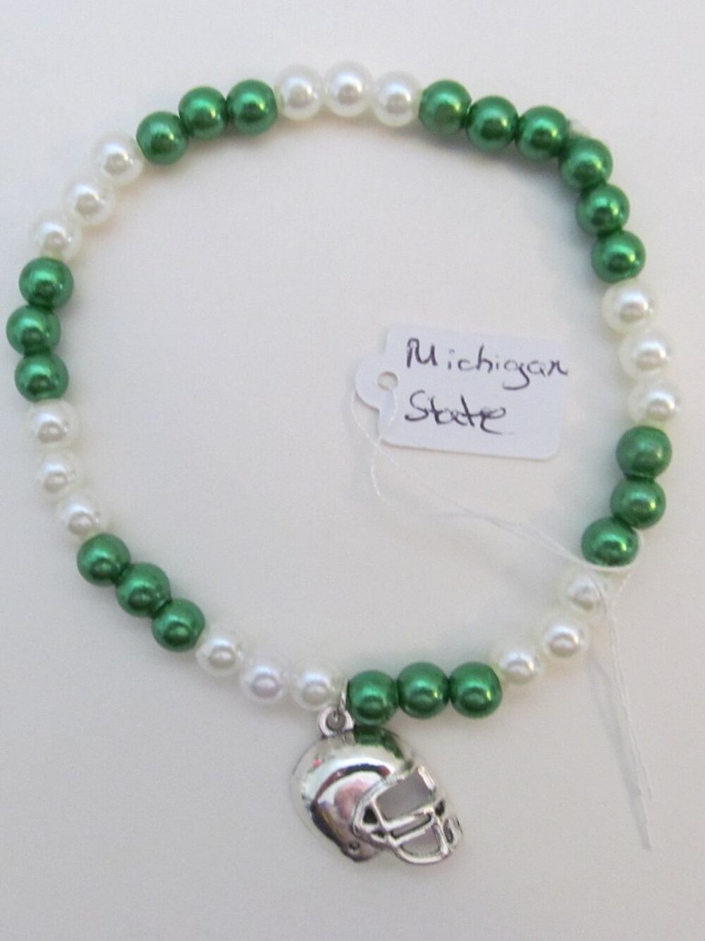 Game Day Elastic Beaded Bracelet #4912026